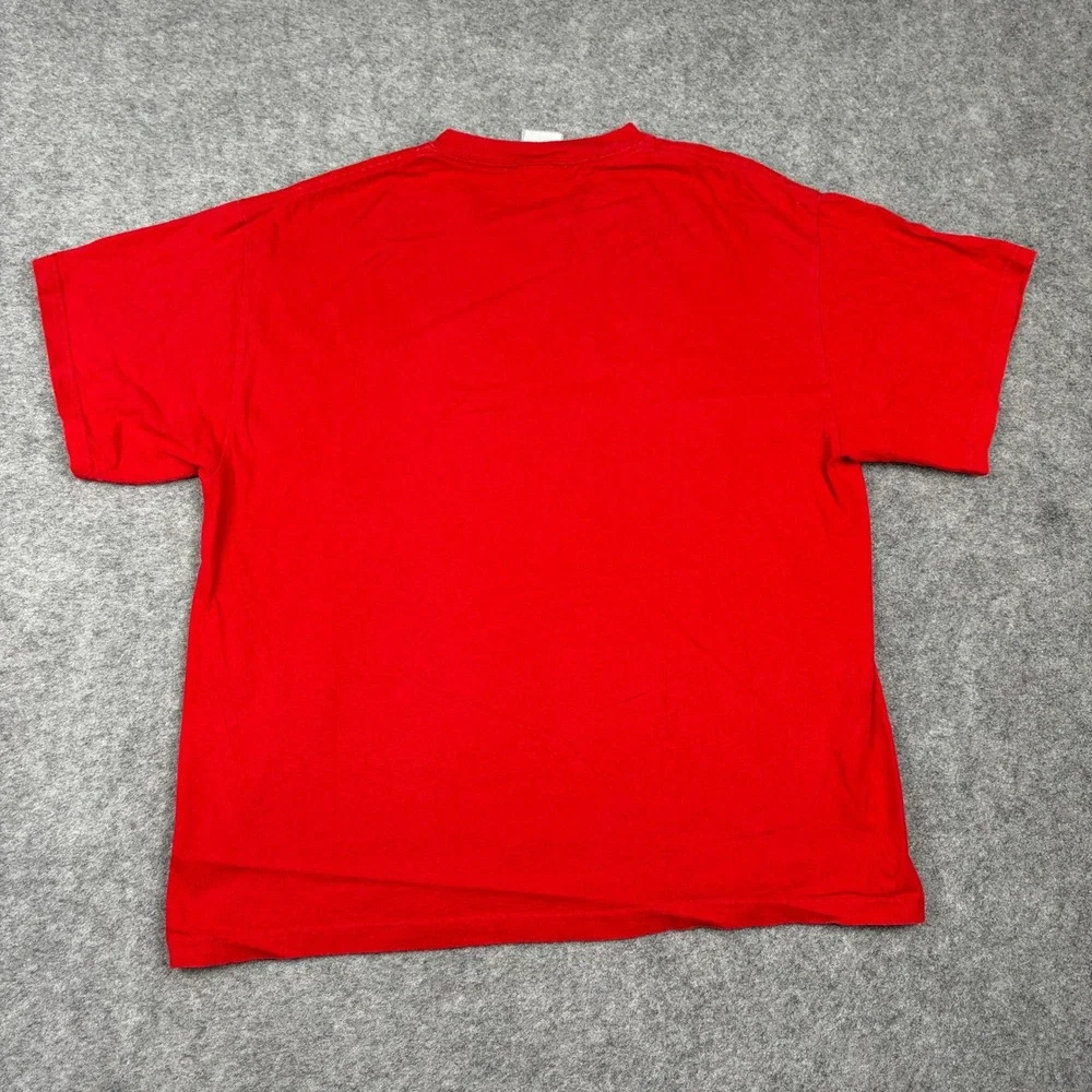 Majestic‎ Los Angeles Angels T Shirt Mens XL Red MLB Graphic Tee 2006 Y2K 00s